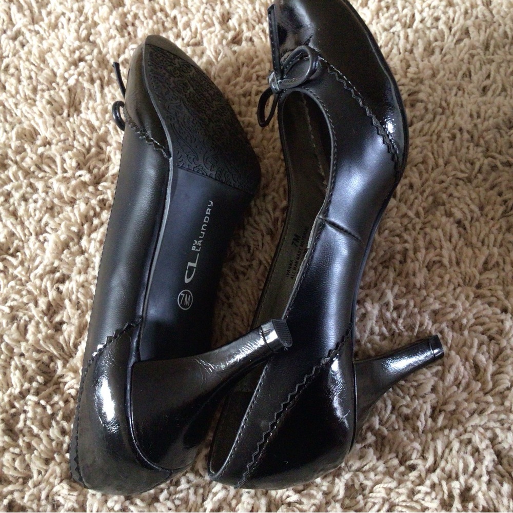 CL by Laundry Black Women's Shoes - Picture 7 of 8